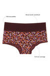 Rosaline Medium Rise Full Coverage Boyshorts (Pack of 2) - Multicolor — thumbnail 10