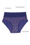 Rosaline Medium Rise Full Coverage Tummy Tucker Hipster Panty (Pack of 2) - Multicolor — thumbnail 11