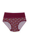 Rosaline Medium Rise Full Coverage Tummy Tucker Hipster Panty (Pack of 2) - Multicolor — thumbnail 12