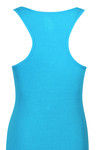 Zivame Rib Knit Cotton Snug Fit Racerback- Blue — thumbnail 7