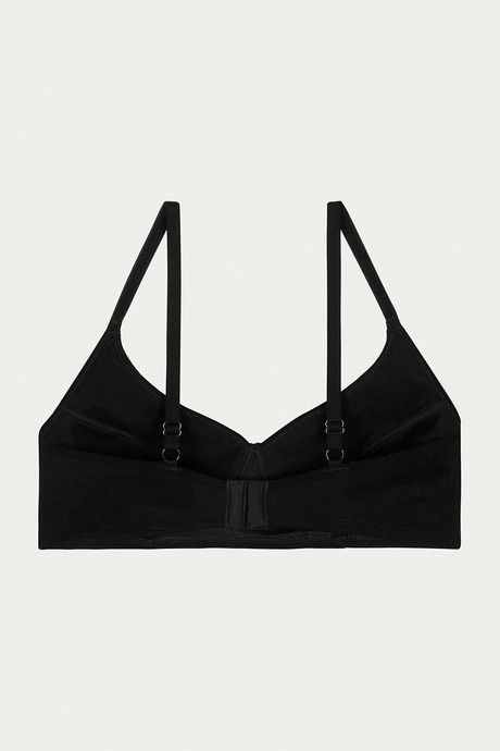 Rosaline Basics Single Layered Non Wired 3/4th Coverage Bra - Black — image 8