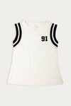 West Vogue Easy Movement T-Shirt- White — thumbnail 7