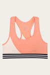West Vogue Non Padded Sports Bra - Peach — thumbnail 7