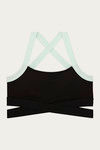 West Vogue Padded Sports Bra - Black — thumbnail 6