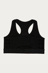 West Vogue Non Padded Sports Bra - Black — thumbnail 8