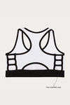 West Vogue Non Padded Sports Bra- Off White — thumbnail 8
