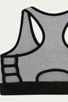 West Vogue Non Padded Sports Bra - Grey — thumbnail 9