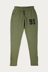 West Vogue Easy Movement Track Pants- Green — thumbnail 7