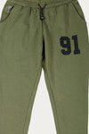 West Vogue Easy Movement Track Pants- Green — thumbnail 9