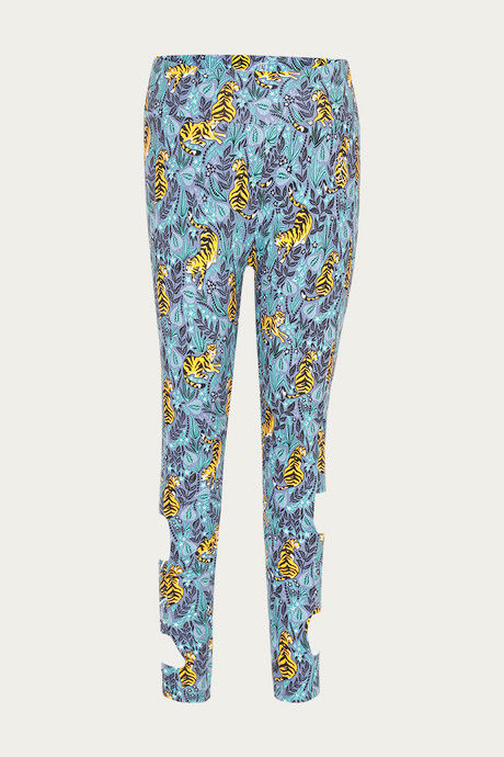 

West Vogue Printed Leggings Blue Nd Print, Blues