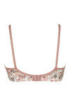 Rosaline All Day Comfort Rose Print Wirefree Bra- Peach — thumbnail 6