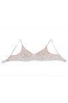 Rosaline All Day Comfort Floral Fun Wirefree Bra- White floral — thumbnail 7