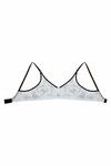 Rosaline All Day Comfort Double Layered Printed Wirefree Bra- Chocolate Floral Print — thumbnail 7