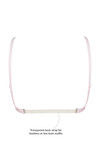 Rosaline Double Layered Wirefree Comfort Backless Bra- Baby Pink — thumbnail 6