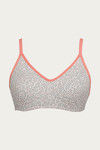 Rosaline Basics Double Layered Non Wired Full Coverage Backless Bra - Floral Pt — thumbnail 6