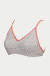 Rosaline Basics Double Layered Non Wired Full Coverage Backless Bra - Floral Pt — thumbnail 7