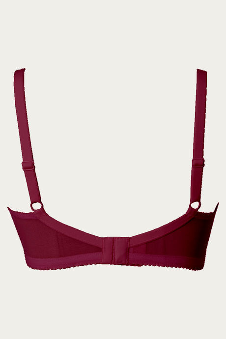 Zivame Basics Double Layered Non Wired Full Coverage Bra - Purple Potion — image 8