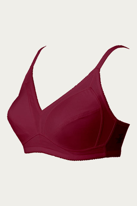 Zivame Basics Double Layered Non Wired Full Coverage Bra - Purple Potion — image 9