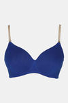 Zivame Basics Padded Non Wired 3/4th Coverage Backless Bra - Sodalite Blue — thumbnail 5