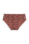 Rosaline Pure Cotton Full Coverage Slim Elastic Brief (Pack of 3)- Circles n Squares Print — thumbnail 7