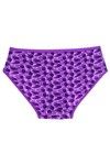 Rosaline Pure Cotton Full Coverage Slim Elastic Panty (Pack of 3)- Abstract Leaf Print — thumbnail 6