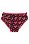 Rosaline Pure Cotton Full Coverage Zigzag Panty (Pack of 3)- Heart n Star Print — thumbnail 7
