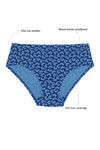 Rosaline Pure Cotton Full Coverage Heart Tango Brief (Pack of 3) — thumbnail 8