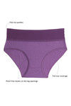 Rosaline Medium Rise Full Coverage Tummy Tucker Hipster Panty (Pack of 2) - Multicolor — thumbnail 6