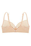 Rosaline Basics Padded Non Wired 3/4th Coverage T-Shirt Bra-Skin — thumbnail 6