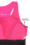 Zivame Aqua V Neck Swimdress With Removable Cups — thumbnail 5