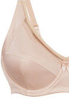 Zivame Quattro Support Full Coverage Wired Bra With Side Shaping Panels-Skin — thumbnail 6