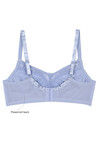 Zivame True Curv Double Layered Non Wired Full Coverage Minimiser Bra-Brunnera Blue — thumbnail 6
