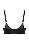 Zivame Quattro Support Back Smoothening Wirefree Bra - Black — thumbnail 5
