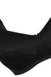 Zivame Quattro Support Back Smoothening Wirefree Bra - Black — thumbnail 6