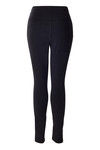 Zelocity SHQT UV-50 High Waist Core Leggings- Black — thumbnail 8