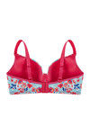 Zivame Fashion Print Padded Non Wired 3/4th Coverage T-Shirt Bra-Beetroot Purple — thumbnail 7