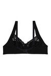 Enamor Lace Grace Non Padded Non Wired Bra-Black — thumbnail 7