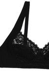 Enamor Lace Grace Non Padded Non Wired Bra-Black — thumbnail 8