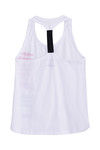 Zelocity Summer Active Training Racerback Tee- White — thumbnail 6