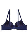 Zivame Push Up Wired Low Coverage Bra-Dark Blue — thumbnail 7