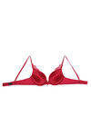 Zivame Padded Wired Low Coverage Bra-Red — thumbnail 8