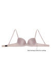 Zivame Padded Wired Low Coverage Bra-Beige — thumbnail 7