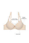 Zivame Push Up Wired Low Coverage Bra-Apricot — thumbnail 6