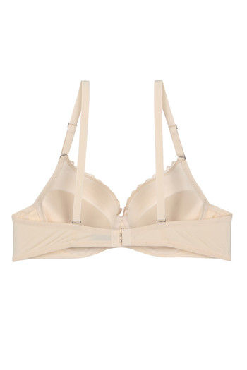 Buy Zivame Push Up Wired Low Coverage Bra-Apricot at Rs.577 online ...