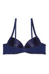 Zivame Push Up Wired Low Coverage Bra-Dark Blue — thumbnail 7