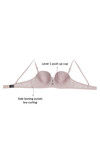Zivame Push Up Wired Low Coverage Strapless Bra-Beige — thumbnail 11
