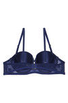 Zivame Push Up Wired Low Coverage Strapless Bra-Dark Blue — thumbnail 10
