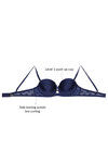Zivame Push Up Wired Low Coverage Strapless Bra-Dark Blue — thumbnail 11