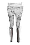 Zelocity Hugged Skin Fit Leggings- White — thumbnail 7
