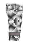 Zelocity Shorts- Black Geometric Print — thumbnail 8